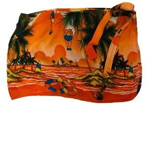 Little GIRL’S Vintage Y2K Pareo SWIMSUIT Cover-Up WRAP Skirt O/S